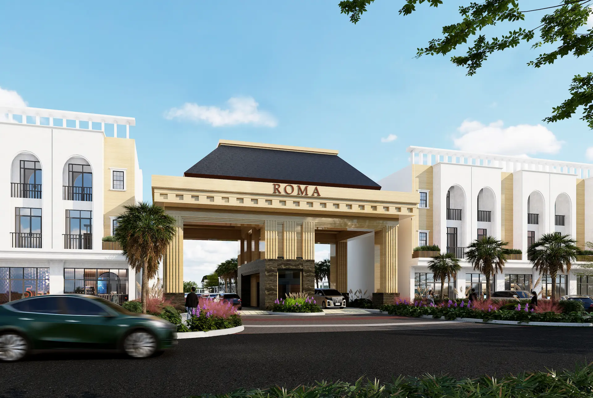 Gerbang Utama Cluster Roma